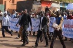 Manifestation à Niamey contre Mahamadou Issoufou