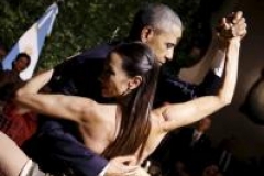 Obama danse le tango au dîner d'État argentin