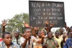 Les pro-Séléka manifestent contre la France en Centrafrique