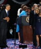  Barack Obama célèbre sa victoire électorale à Chicago, le 6 Novembre 2012 